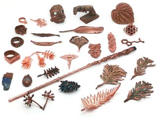 objetos electroformados