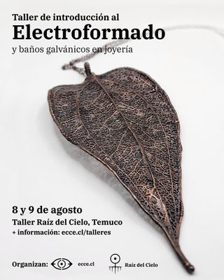 Workshop Electroformado Agosto 2026